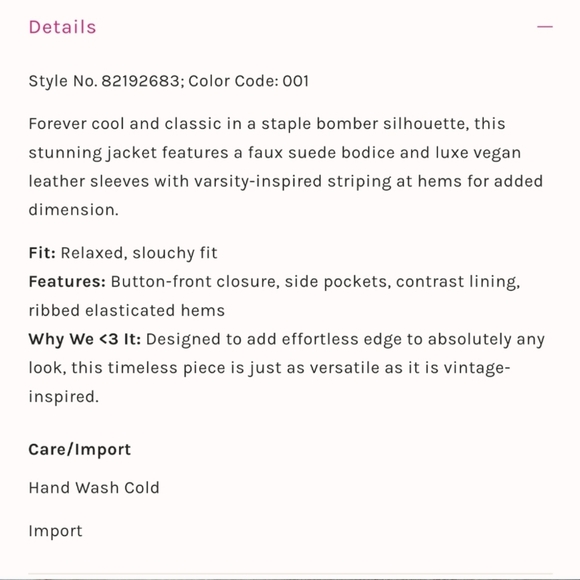 NWT Free People Blank NYC Booksmart Bomber Jacket - Picture 3 of 16